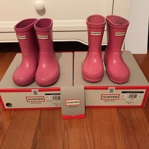 Toddler Hunter Boots Size 6